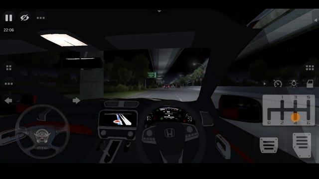 BUSSID SIMULATOR DRIVER POV || HONDA CR-V PRESTIGE 2020 TOLL TRIP ( HALIM UTAMA'S TOLL BOOTH  )