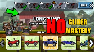 💯 NO GLIDER NO MASTERY 💯 (Art Of Flight) - Hill Climb Racing 2