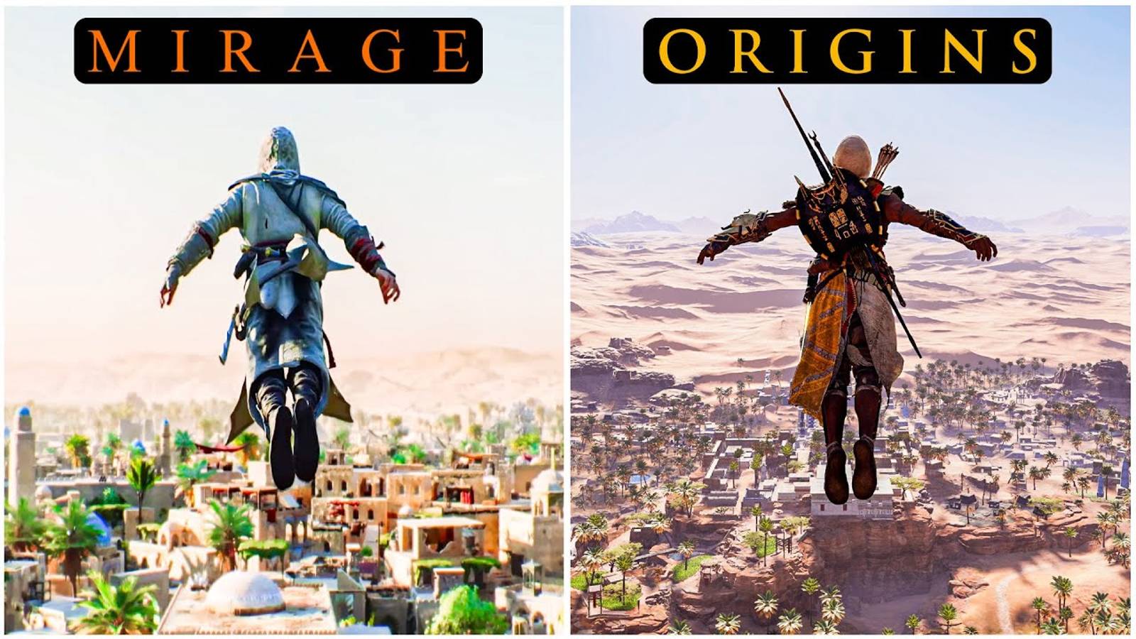 Assassin's creed_mirage_vs_ Assassin's creed_origins_, в чем заключается игра