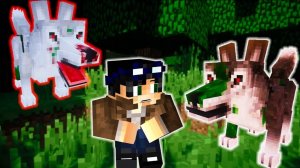 Зомби волки напали на нас.
День 18 - Зомби апокалипсис в Майнкрафт