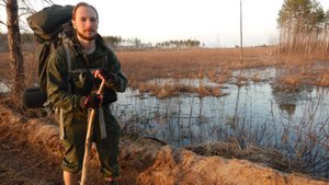 75 лет назад в этой глуши ездил Лысковский монорельс. Нижегородские леса. Урочище Ялокша