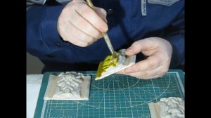 Уроки декорирования поталью. Часть 2. Нанесение грунта