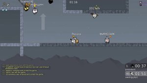 Прохождение карты в DDNET Linear