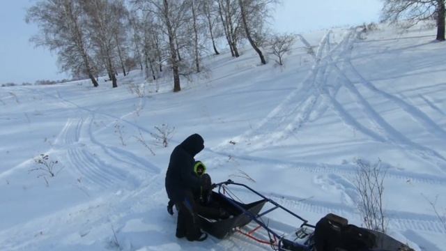 прогулки на мотоснегокате