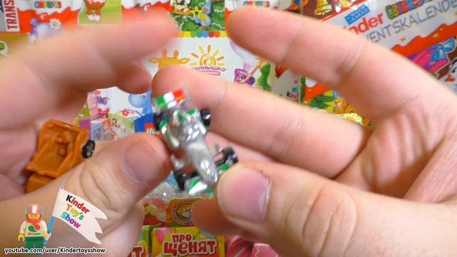Киндер Сюрприз 224 яйца МЕГА распаковка (Kinder Surprise eggs unboxing) смотреть онлайн