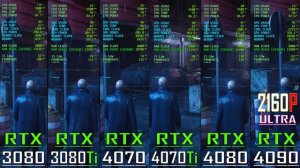 RTX 3080 vs RTX 3080Ti vs RTX 4070 vs RTX 4070Ti vs RTX 4080 vs RTX 4090 || PC GAMES TEST ||