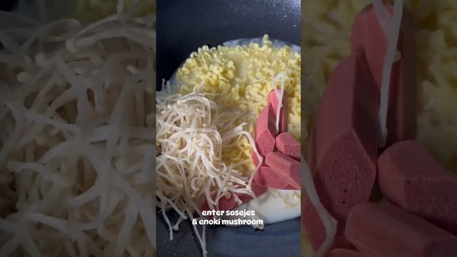 🔥Ramen Buldak Cream Carbonara #mukbang #asmrvideo #asmr #ramen #ramennoodles #fypyoutube #fypshorts