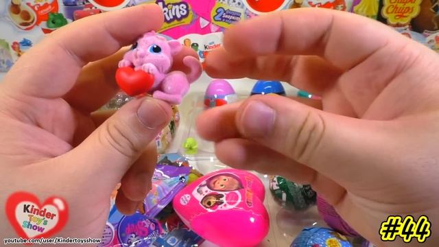Киндер Сюрприз 100 штук МЕГА распаковка сюрпризов (Kinder Surprise unboxing) смотреть онлайн