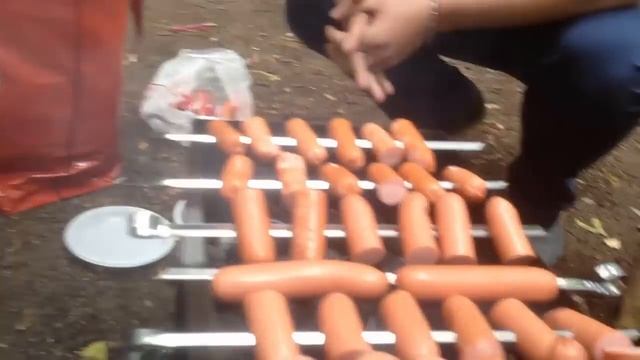 Сосиски на мангале, со встречи игроков. Рецепты от uran83. Шуточный микровыпуск: Кушать подано #5