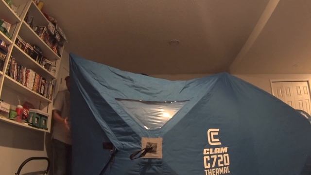Clam C-720 Ice Fishing Shelter Unboxing, First Impression and Review смотреть онлайн