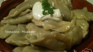 Вареники с мясом и картофелем