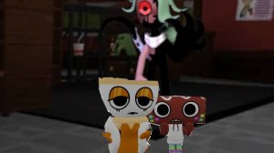 денди ворлд с другом Roblox Dandy world