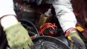 Установка  крышки карбюратора