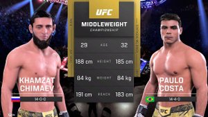 Хамзат Чимаев против Пауло Косты - UFC 5