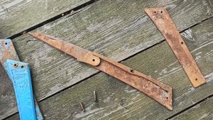 Восстановление старого складного ножа.