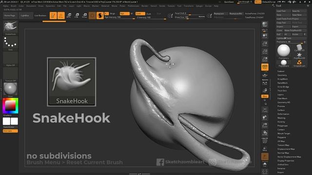 Snake Brushes_ ZBrush All Brushes