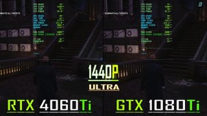 GTX 1080Ti vs RTX 4060Ti // PC GAMES BENCHMARK TEST ||