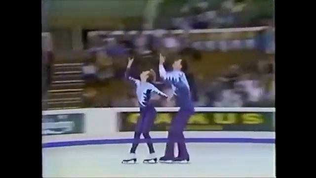 Л.Селезнёва, О.Макаров. Олимпийские игры. Калгари L.Selezneva, O.Makarov. Olympic Games Calgary 1988