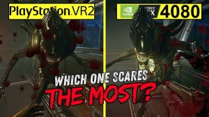 Alien Rogue Incursion PSVR2 против PCVR RTX 4080 С самой страшной графикой