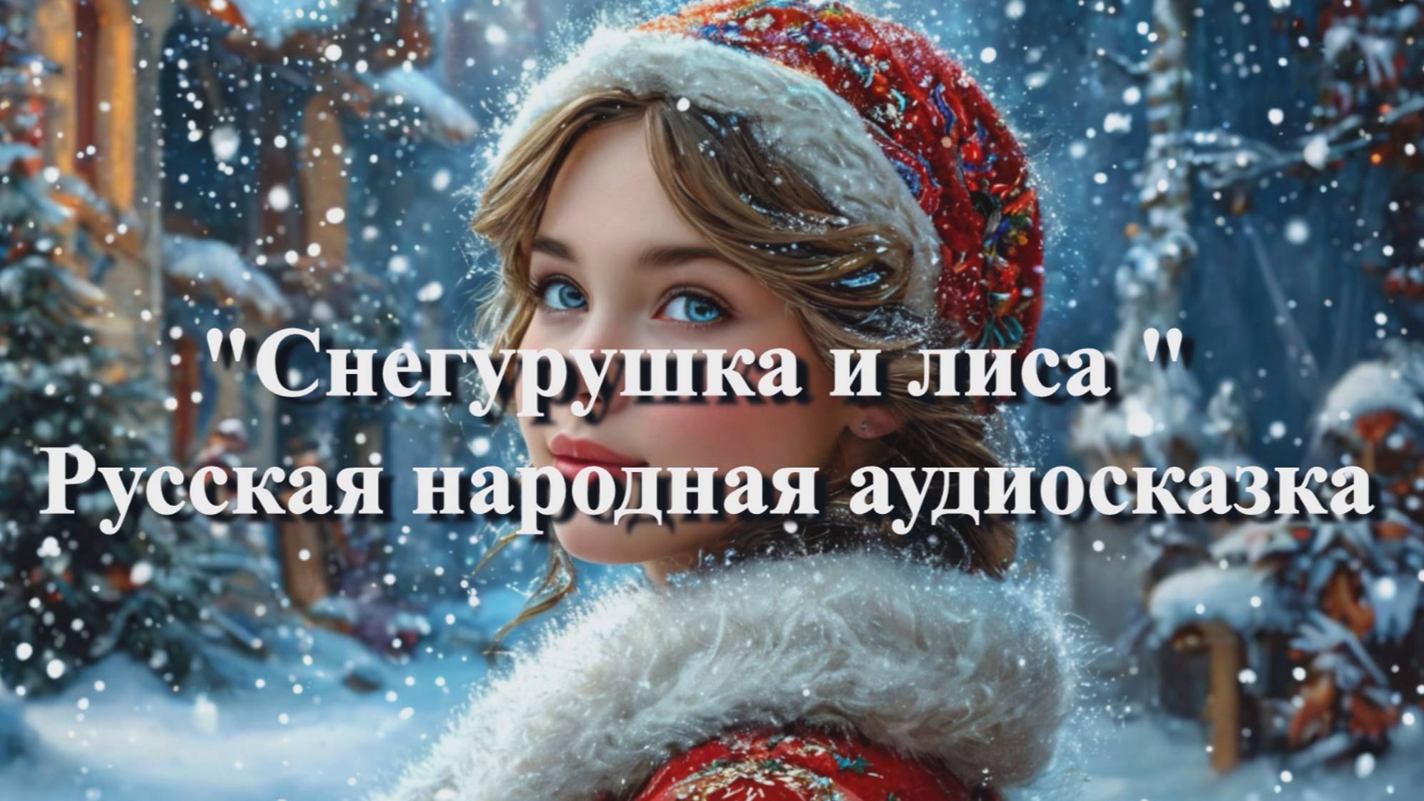 Снегурушка и лиса — русская народная аудиосказка