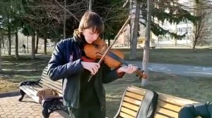 Summertime в другом составе инструментов. Фрагмент нашей уличной игры. Гармошка тоже была)