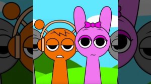 Oren and Pinki Peppermint Song 👧💗👦 Sprunki Phase 1 #funny #sprunki #meme #animation #memes