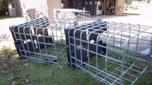 Safely Painting IBC Totes for Rainwater Harvesting