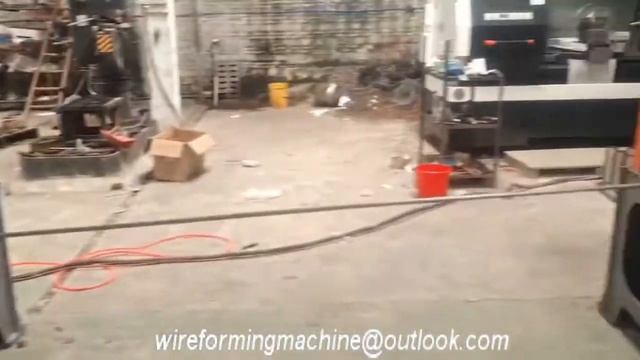 Steel wire flattening and rolling machine with carbide roller For spring spiral conveyor--Merit
