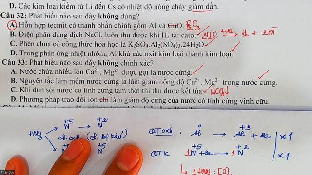 12.3.2024.[GK2.H12] TỔNG ÔN LÍ THUYẾT KIỀM, KIỀM THỔ, NHÔM смотреть онлайн