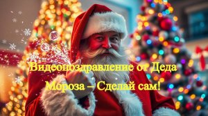 🎅 Как Сделать Видеопоздравление от Деда Мороза Бесплатно! Простые Шаги 🚀