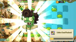 День 30 Большая Пляжная Волна (Big Wave Beach) Plants vs. Zombies 2