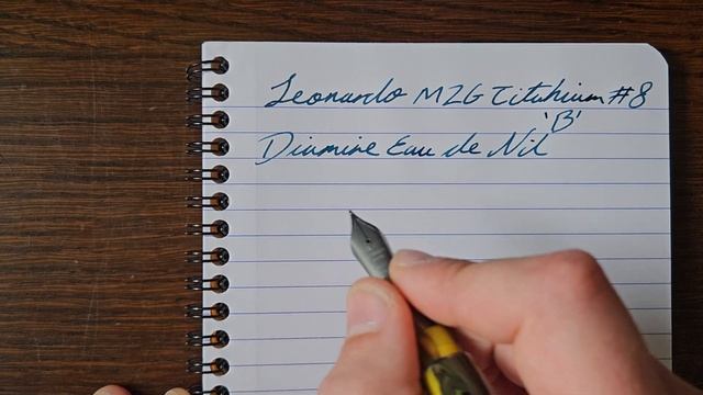 Leonardo Momento Zero Grande Galeria -Titanium Nib Fountain Pen Review смотреть онлайн