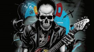 Dark Rock Metal Backing Track Guitar rungus in Cm