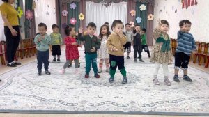 Музыкалық ырғақтық қимылдар.Салем салем. музыка сабағы. Ғарышкер ортаңғы тобы