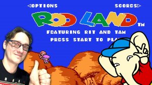 Крайне РЕДКАЯ игра на Денди: ROD LAND. Ностальгия-плей с Нифёдовым