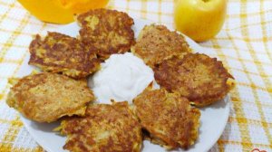 Тыквенно-яблочные драники