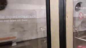 поездка на метровагоне Номерной по Калужско - Рижской линии