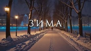 ЗИМА... (муз. Олег Якубов, стихи Нина Морозова, вокал Жанна Вишнякова, монтаж Александр Резанов)