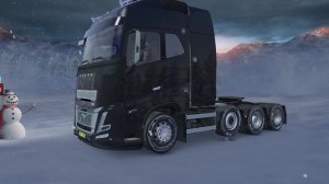 Только Вперёд: Доставка Новогоднего Настроения в Euro Truck Simulator 2