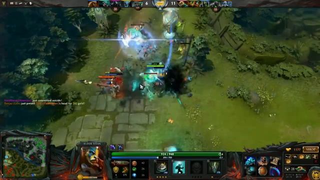 DotA 2 Masoku plays Elder Titan смотреть онлайн