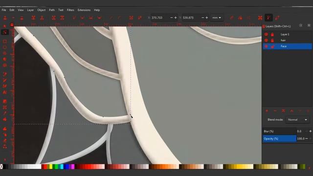 Killua  Neon Style Anime Vector Art in Inkscape  Hunter x Hunter  Speed art