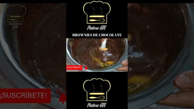 Brownies de chocolate hechos en horno eléctrico #shorts #brownie #chocolate #cake #pan #receta