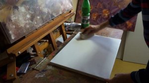Технические Советы. Финишная Грунтовка Холста. Олег Буйко.