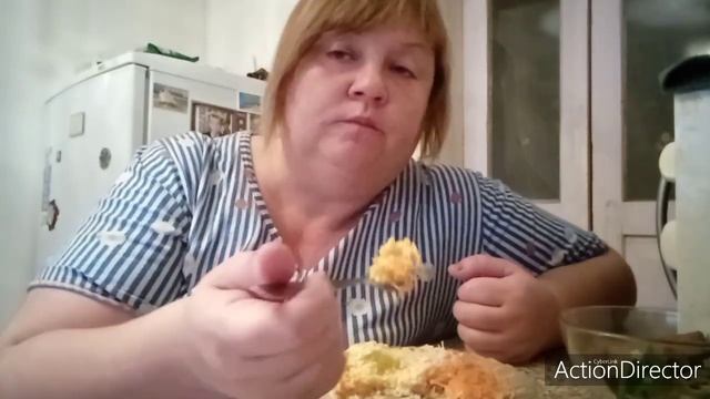 Мукбанг-салатик от Марины Черновой 👍👍👍болею... смотреть онлайн