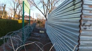 Ейск 2025г. Азовское море. Набережная. Ураганный ветер.