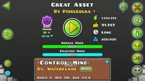 GG Great Asset by PixelLolka I Geometry Dash I