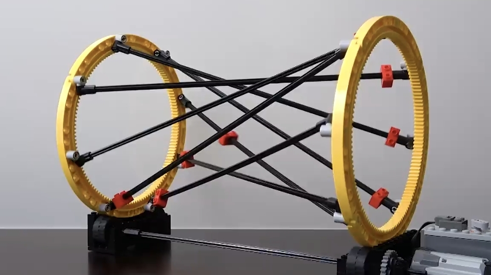 7 кинетических скульптур из Лего. смотреть онлайн