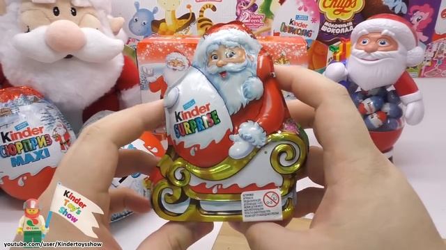 Новогодние сладкие подарки КИНДЕР, макси, мини, дуос смотреть онлайн