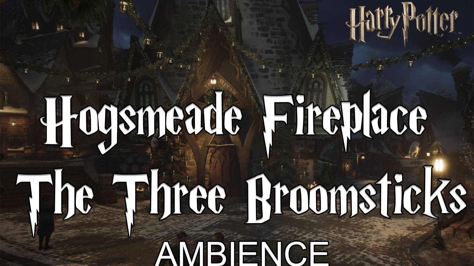 🔥 Камин в Пабе Три Метлы  🔥 | HOGWARTS LEGACY Ambience | Fireplace Hogsmeade Ambience🎄