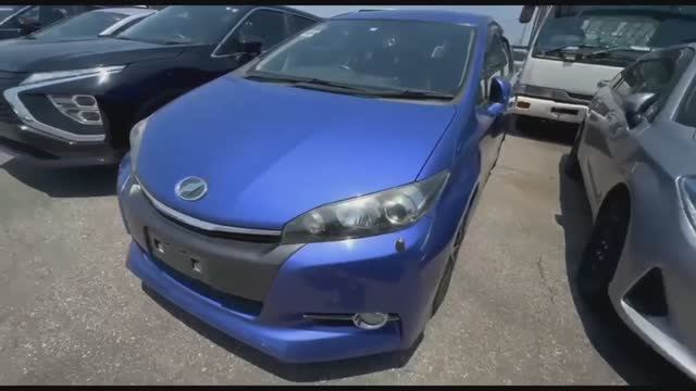 Авто из Японии. Toyota Wish в продаже, обзор на стоянке.
